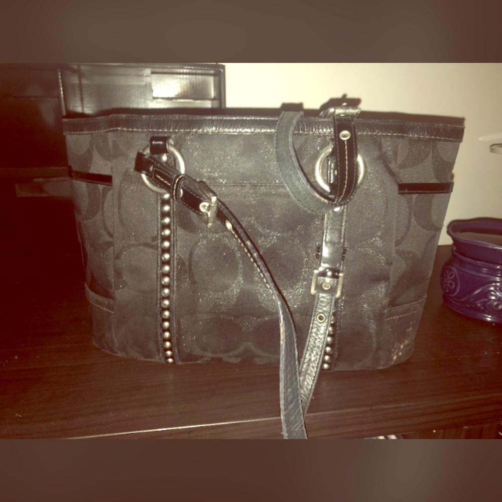 Black Coach purse